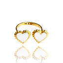 Anillo Corazones de Colores